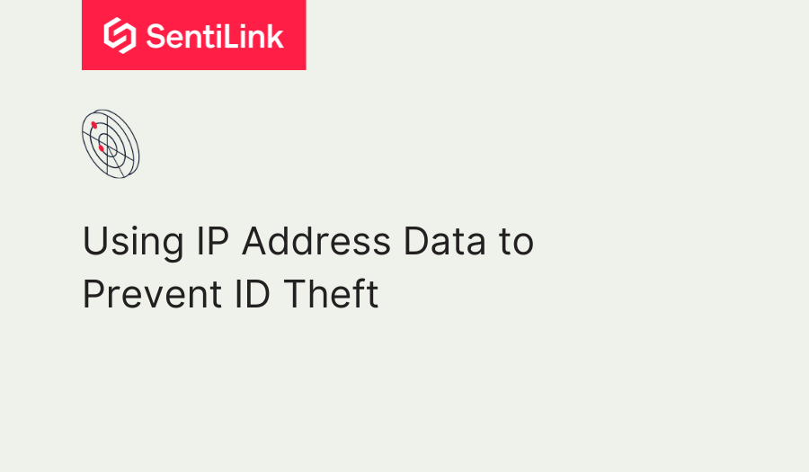 IP address signals for identity theft detection